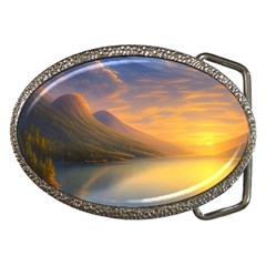 Benevolent Sunset Belt Buckles by GardenOfOphir