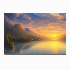 Benevolent Sunset Postcards 5  X 7  (pkg Of 10) by GardenOfOphir