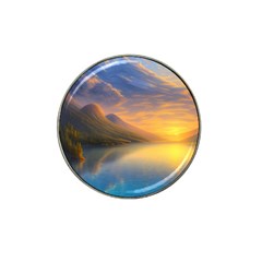 Benevolent Sunset Hat Clip Ball Marker by GardenOfOphir