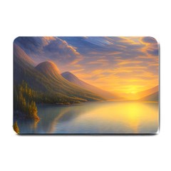 Benevolent Sunset Small Doormat by GardenOfOphir