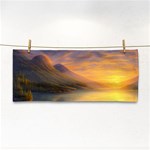 Benevolent Sunset Hand Towel Front