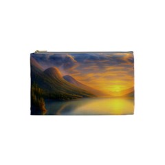 Benevolent Sunset Cosmetic Bag (small) by GardenOfOphir