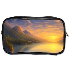 Benevolent Sunset Toiletries Bag (one Side) by GardenOfOphir