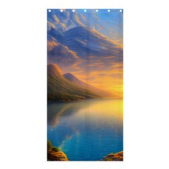 Benevolent Sunset Shower Curtain 36  X 72  (stall)  by GardenOfOphir