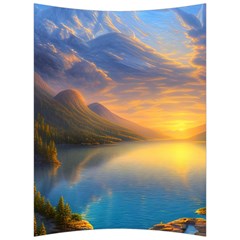 Benevolent Sunset Back Support Cushion by GardenOfOphir