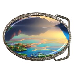 Breathtaking Sunset Belt Buckles by GardenOfOphir