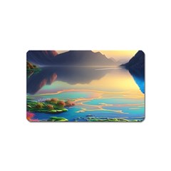 Breathtaking Sunset Magnet (name Card) by GardenOfOphir