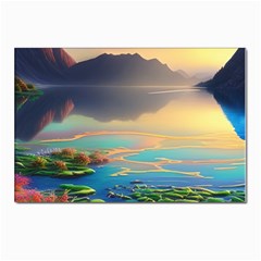 Breathtaking Sunset Postcard 4 x 6  (pkg Of 10) by GardenOfOphir