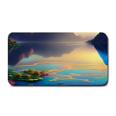 Breathtaking Sunset Medium Bar Mat by GardenOfOphir