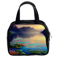 Breathtaking Sunset Classic Handbag (two Sides) by GardenOfOphir