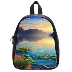 Breathtaking Sunset School Bag (small) by GardenOfOphir