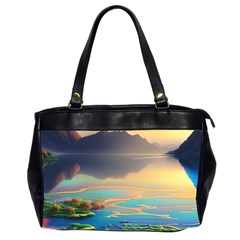 Breathtaking Sunset Oversize Office Handbag (2 Sides) by GardenOfOphir