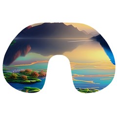 Breathtaking Sunset Travel Neck Pillow