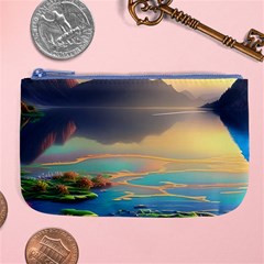 Breathtaking Sunset Large Coin Purse by GardenOfOphir