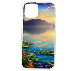 Breathtaking Sunset Iphone 12 Pro Max Tpu Uv Print Case by GardenOfOphir