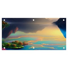 Breathtaking Sunset Banner And Sign 6  X 3 