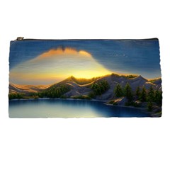 Crimson Sunset Pencil Case by GardenOfOphir