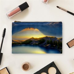 Crimson Sunset Cosmetic Bag (medium)