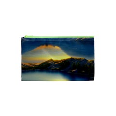 Crimson Sunset Cosmetic Bag (xs) by GardenOfOphir