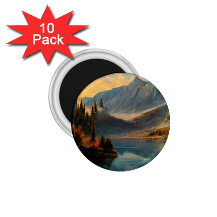 Dazzling Sunset 1.75  Magnets (10 pack) 