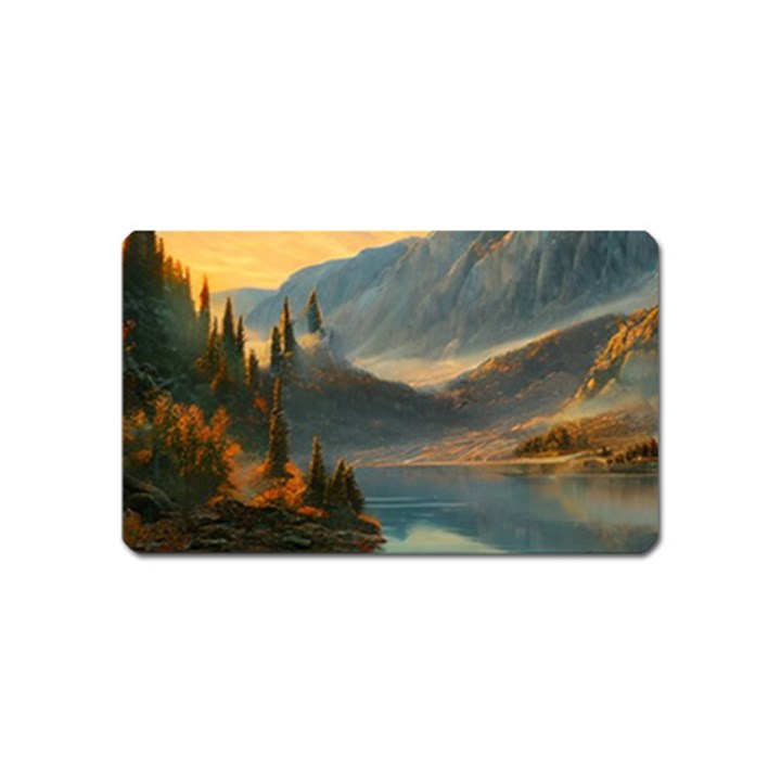 Dazzling Sunset Magnet (Name Card)