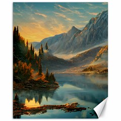 Dazzling Sunset Canvas 16  X 20  by GardenOfOphir