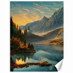 Dazzling Sunset Canvas 36  X 48  by GardenOfOphir