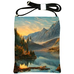 Dazzling Sunset Shoulder Sling Bag