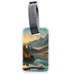 Dazzling Sunset Luggage Tag (two Sides) by GardenOfOphir