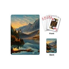 Dazzling Sunset Playing Cards Single Design (mini)