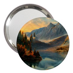 Dazzling Sunset 3  Handbag Mirrors by GardenOfOphir