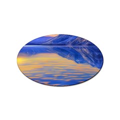 Dramatic Sunset Sticker Oval (10 Pack) by GardenOfOphir