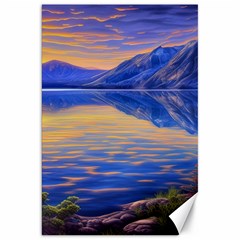 Dramatic Sunset Canvas 20  X 30  by GardenOfOphir