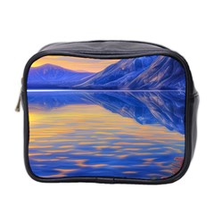 Dramatic Sunset Mini Toiletries Bag (two Sides) by GardenOfOphir