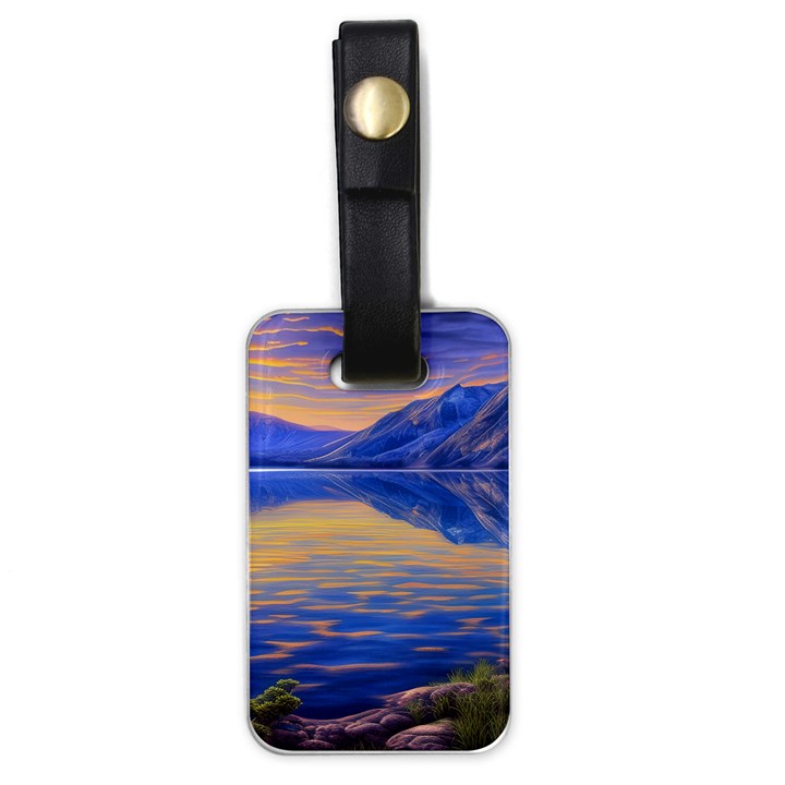 Dramatic Sunset Luggage Tag (one side)