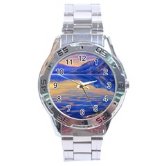 Dramatic Sunset Stainless Steel Analogue Watch by GardenOfOphir