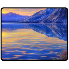 Dramatic Sunset Fleece Blanket (medium) by GardenOfOphir