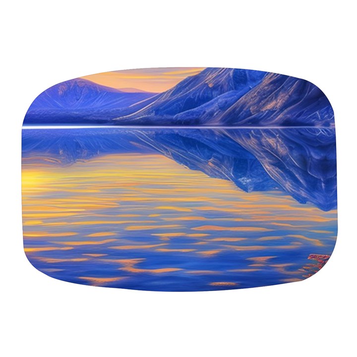 Dramatic Sunset Mini Square Pill Box