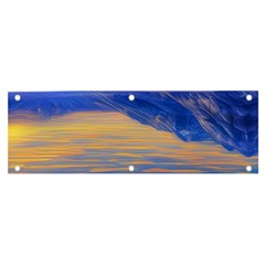 Dramatic Sunset Banner And Sign 6  X 2  by GardenOfOphir