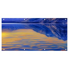 Dramatic Sunset Banner And Sign 8  X 4  by GardenOfOphir