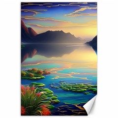 Exquisite Sunset Canvas 24  X 36  by GardenOfOphir