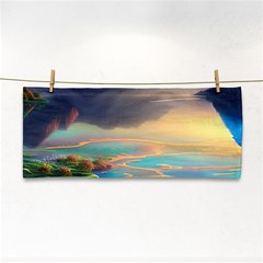 Exquisite Sunset Hand Towel by GardenOfOphir