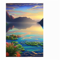 Exquisite Sunset Small Garden Flag (two Sides) by GardenOfOphir