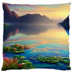 Exquisite Sunset Large Cushion Case (Two Sides) Front