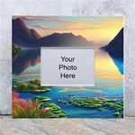 Exquisite Sunset White Wall Photo Frame 5  x 7  Front