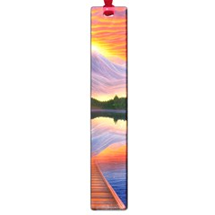 Flaming Sunset Large Book Marks