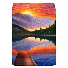 Flaming Sunset Removable Flap Cover (s) by GardenOfOphir