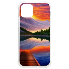 Flaming Sunset Iphone 12/12 Pro Tpu Uv Print Case by GardenOfOphir