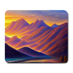 Great Sunset Large Mousepad by GardenOfOphir