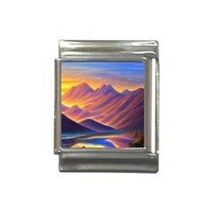 Great Sunset Italian Charm (13mm) by GardenOfOphir